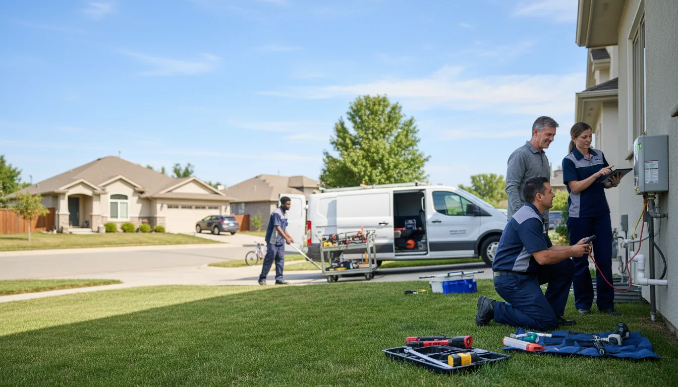 Tankless water heater service in Mendon, UT